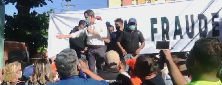 Guaidó desde Carabobo: El 6 todos en la casa a comunicar que no se participa en un fraude