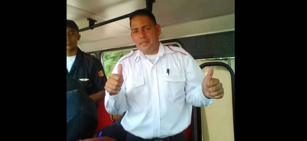 bombero desaparecido