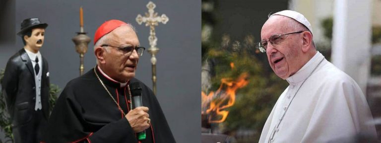 Baltazar Porras se reunió con el papa Francisco este sábado