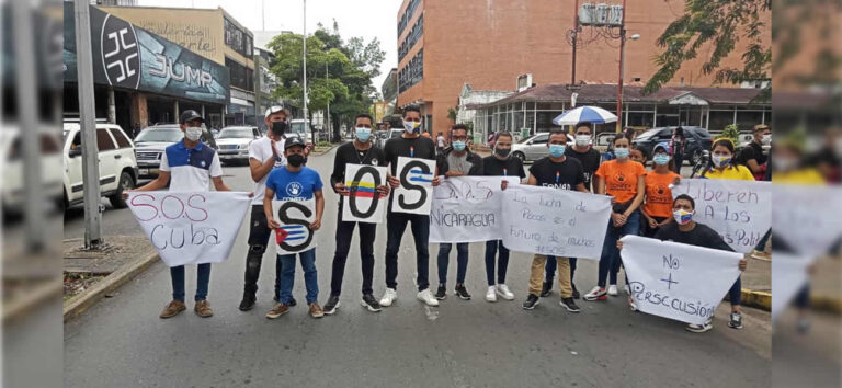 “Basta a la persecución” manifestaron dirigentes juveniles y ONG en Maturín