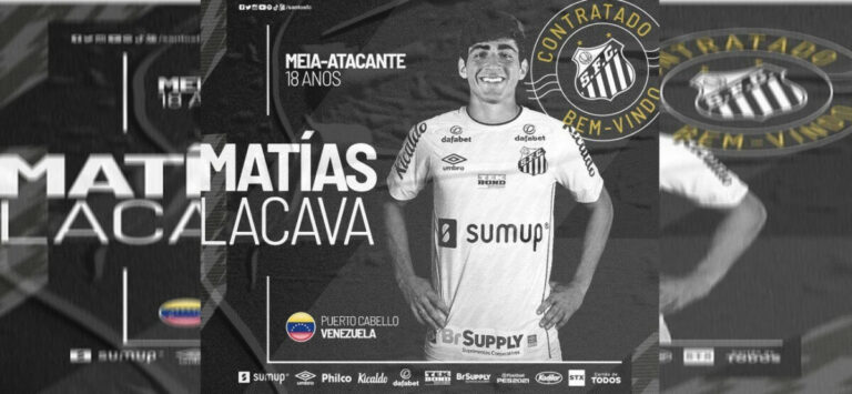 Matías Lacava se va cedido al Santos de Brasil