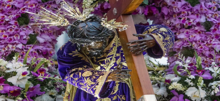 Nazareno de San Pablo salió de su templo antes de Semana Santa