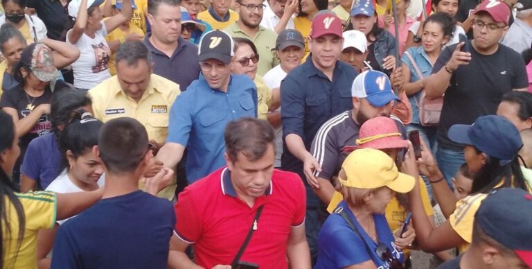 Capriles en Monagas: Estamos en el centro donde está la mayoría de los venezolanos