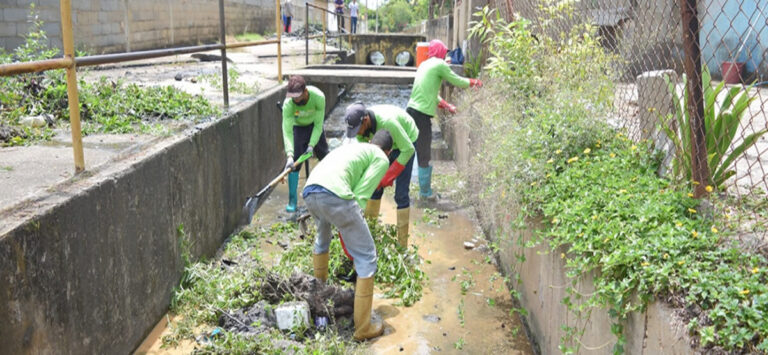 Programa de Mitigación de Riesgo suma más de 8 mil metros de caños saneados en Maturín