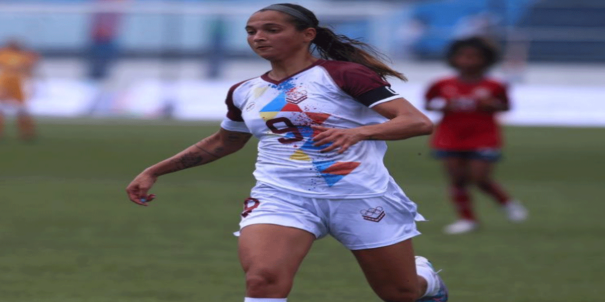 Deyna Castellanos hizo golazo con la Vinotinto Femenina en los Juegos Centroamericanos y del Caribe 2023