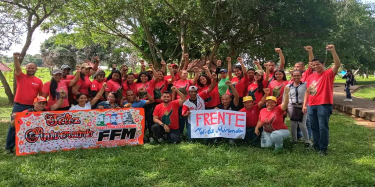 Luchadores Sociales celebran en Zamora 20 años del Frente Francisco Miranda