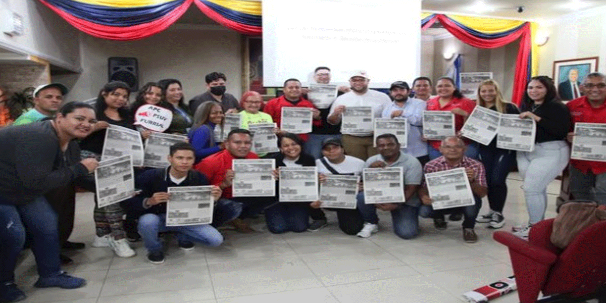 APC del PSUV Monagas celebra lanzamiento del informativo impreso mensual