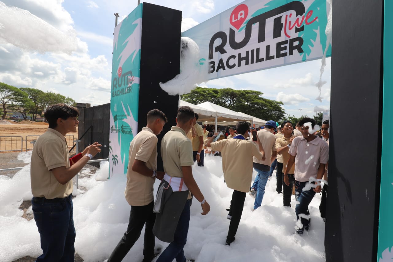 Los bachilleres disfrutaron la Ruta Live 2023 en Monagas 