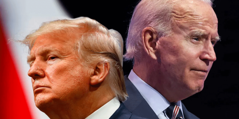 Biden y Trump empatados de cara a las elecciones de 2024