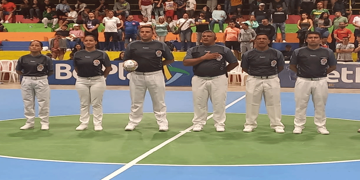 Funcionario de Polimaturín participó como árbitro en la Copa Merconorte en Colombia