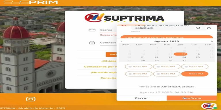 Suptrima activará oficina virtual este 28 de agosto