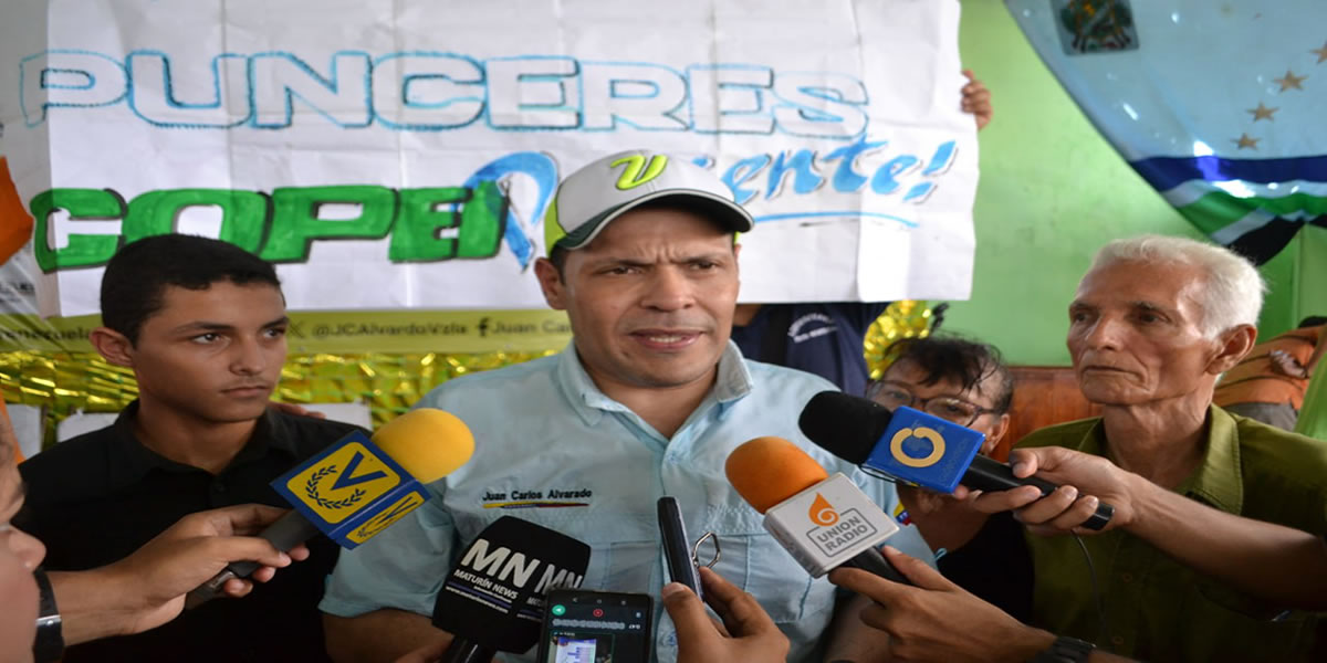 Juan Carlos Alvarado presentó su plan de gobierno en Maturín