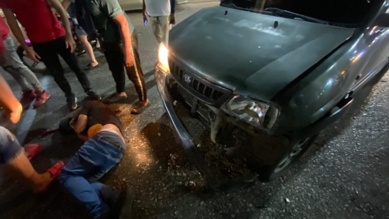 Ahora| Accidente en la avenida Bella Vista deja una persona herida