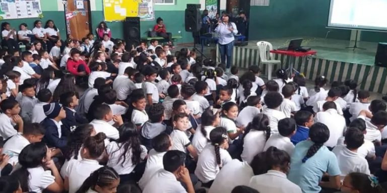 Campaña educativa «Dile no al acoso escolar y sexual» cumple dos años