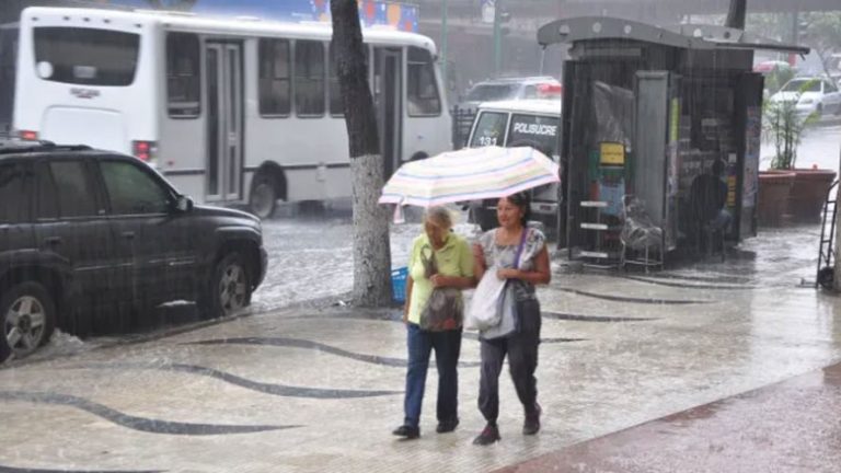 Inameh prevé intensas lluvias en varias regiones del país