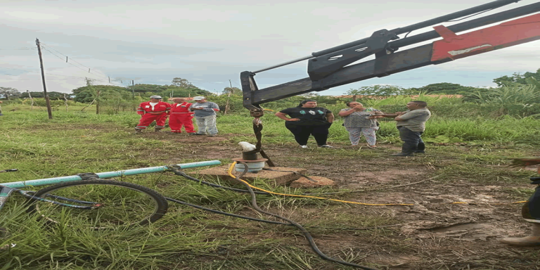 Alcaldía de Santa Bárbara rehabilitó dos pozos de agua