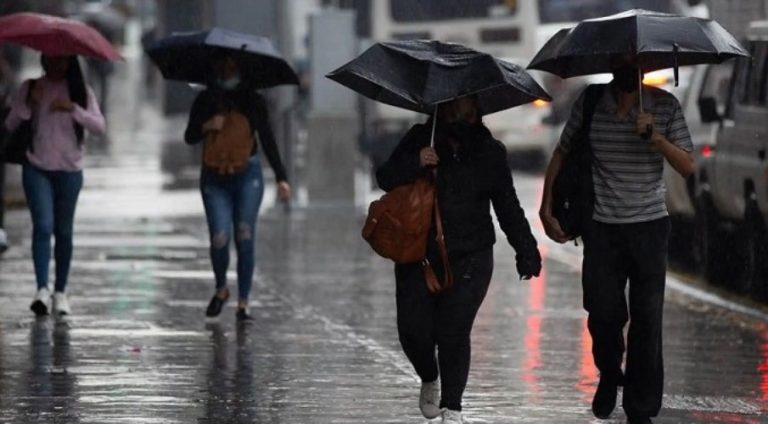 Inameh: Siguen las lluvias en buena parte del país este martes