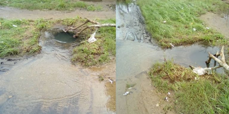 En Las Terrazas las aguas negras se apoderaron de varias casas