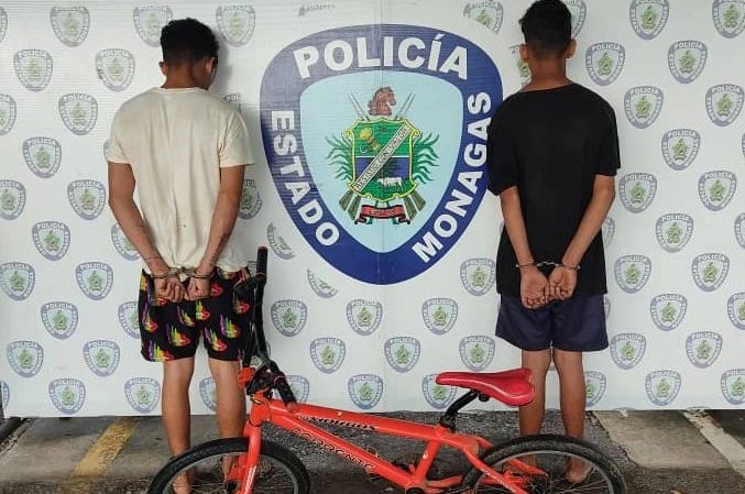 Detienen a dos jovencitos por hurto de bicicleta en Maturín