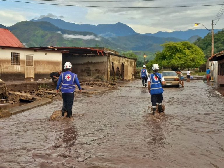 Cruz Roja de Venezuela atendió a 280 personas en Cumanacoa tras inundaciones