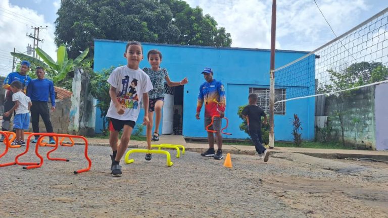 Deporte municipal llegó al sector El Tubo de Maturín