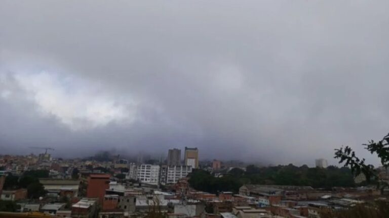 Inameh prevé para este jueves nubosidad y lluvias de intensidad variable