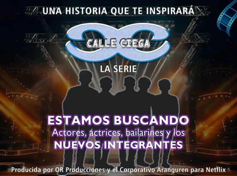 Comienza Casting para la serie de Calle Ciega