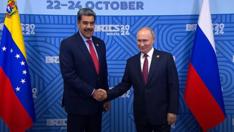 Maduro y Putin se reúnen en el segundo día de la cumbre de los BRICS