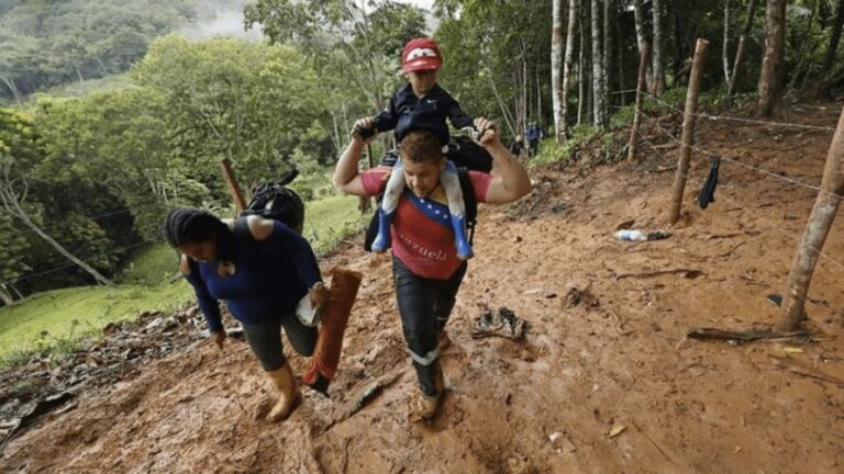 Estados Unidos y Panamá usarán un tercer país para deportar venezolanos desde el Darién