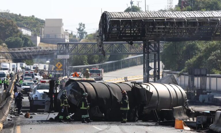 Una cisterna de gas explotó en México