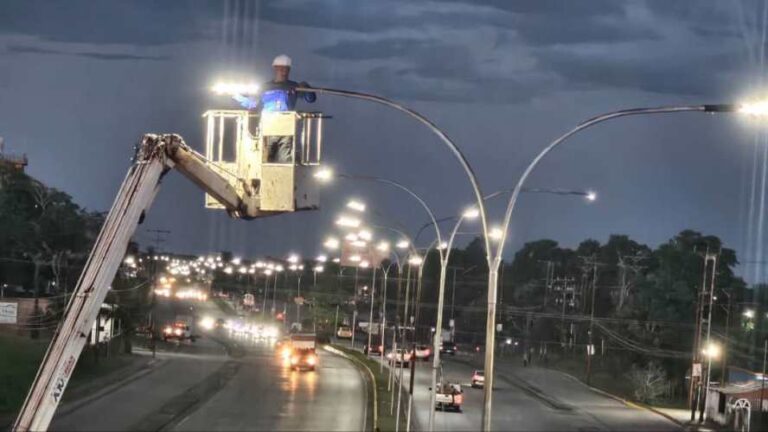 11.948 luminarias instaló «Maturín Brilla» en las 10 parroquias del municipio este 2024