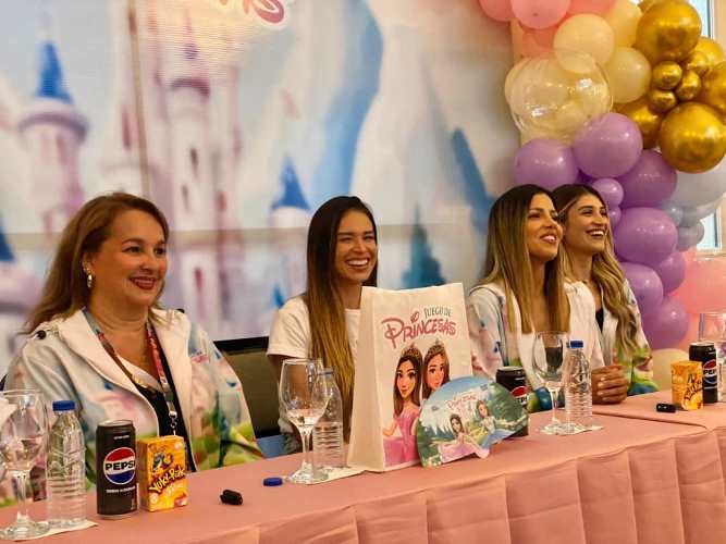 Juego de Princesas llegó a Maturín para alegrar a los pequeños de la casa