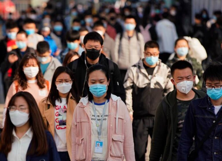 Disminuyen los contagios de virus respiratorio en el norte de China