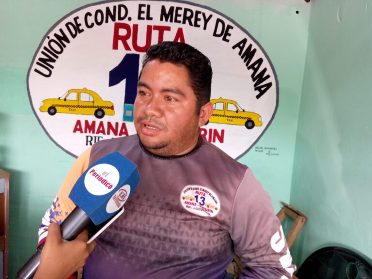 Transportistas de Amana del Tamarindo solicitan asfaltado de vías públicas