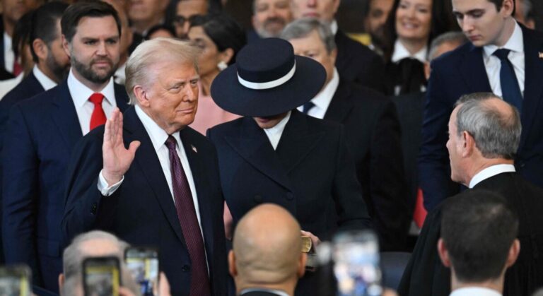 Donald Trump juró como el presidente 47 de EEUU