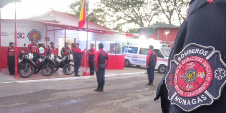 Reinauguran estación de Bomberos de Las Garzas en Maturín