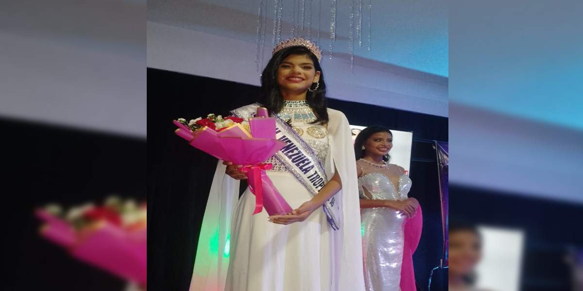 Mini Venezuela Tropical- Moiselis Lara, representante del estado Delta Amacuro