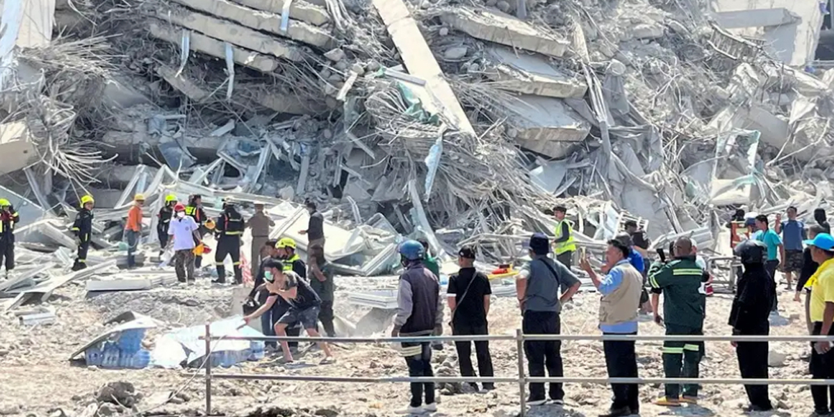 Un terremoto de magnitud 7,7 sacude Birmania y Tailandia