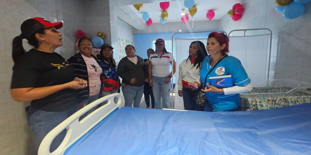Comuna Maisanta rehabilitó sala de parto en La Pica