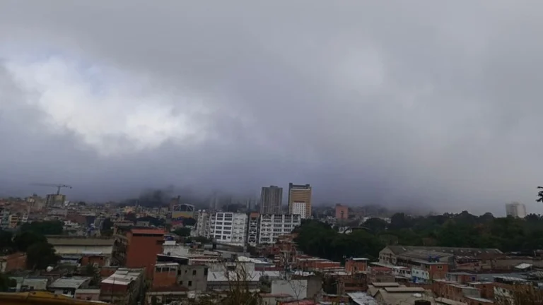 Pronóstico del Inameh para las próximas horas