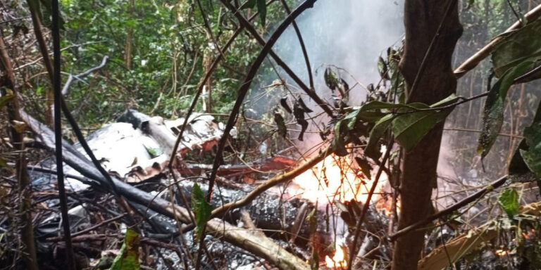 Varios muertos tras accidentarse una avioneta en la Amazonía colombiana