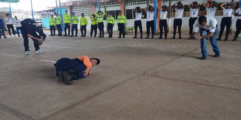 Realizado simulacro nacional en Los Guaritos