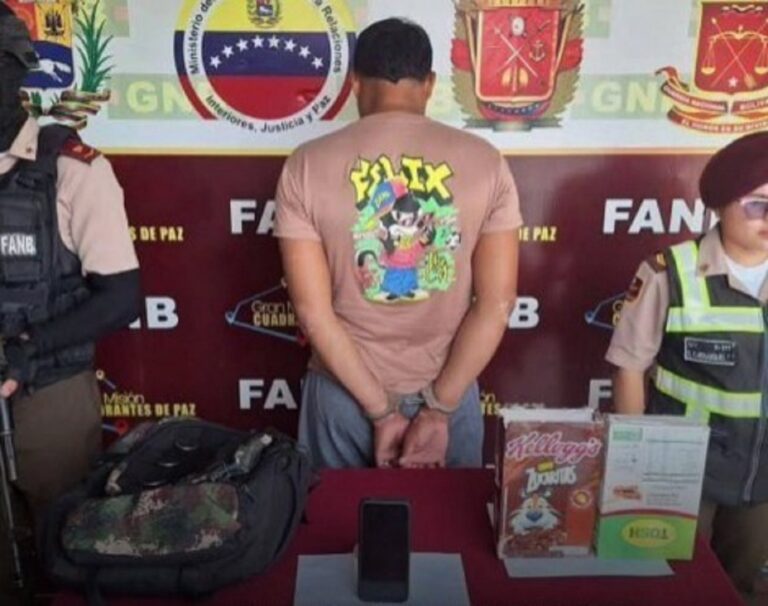 FANB incauta más de dos kilos de cocaína
