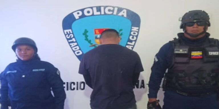 Detenido individuo que sometió a su pareja en Falcón