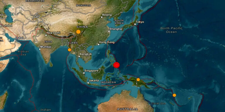Un terremoto sacude las costas de Filipinas