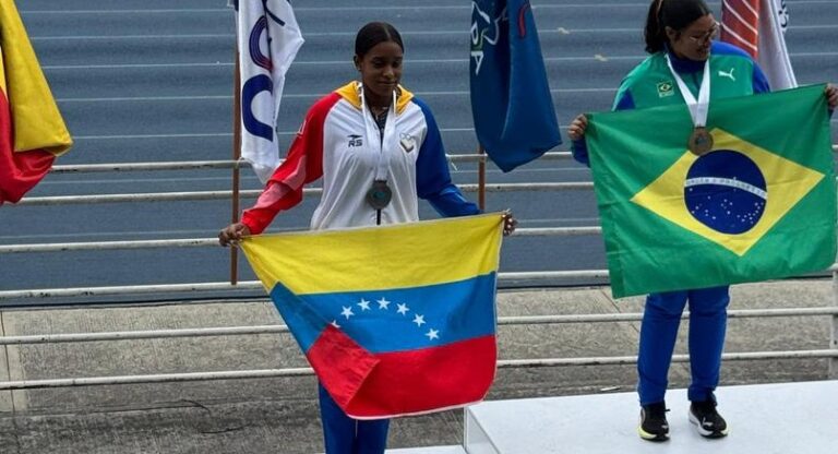 Ottaynis Febres logra plata en Panamericano U20 de Bogotá